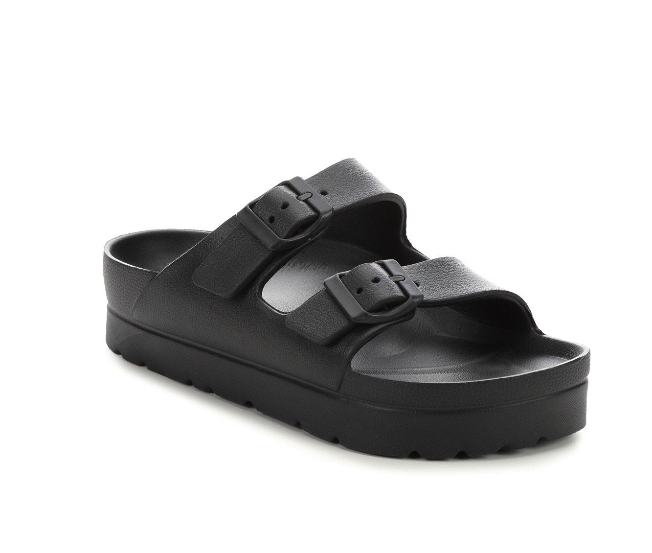 Mia platform sandals discount black