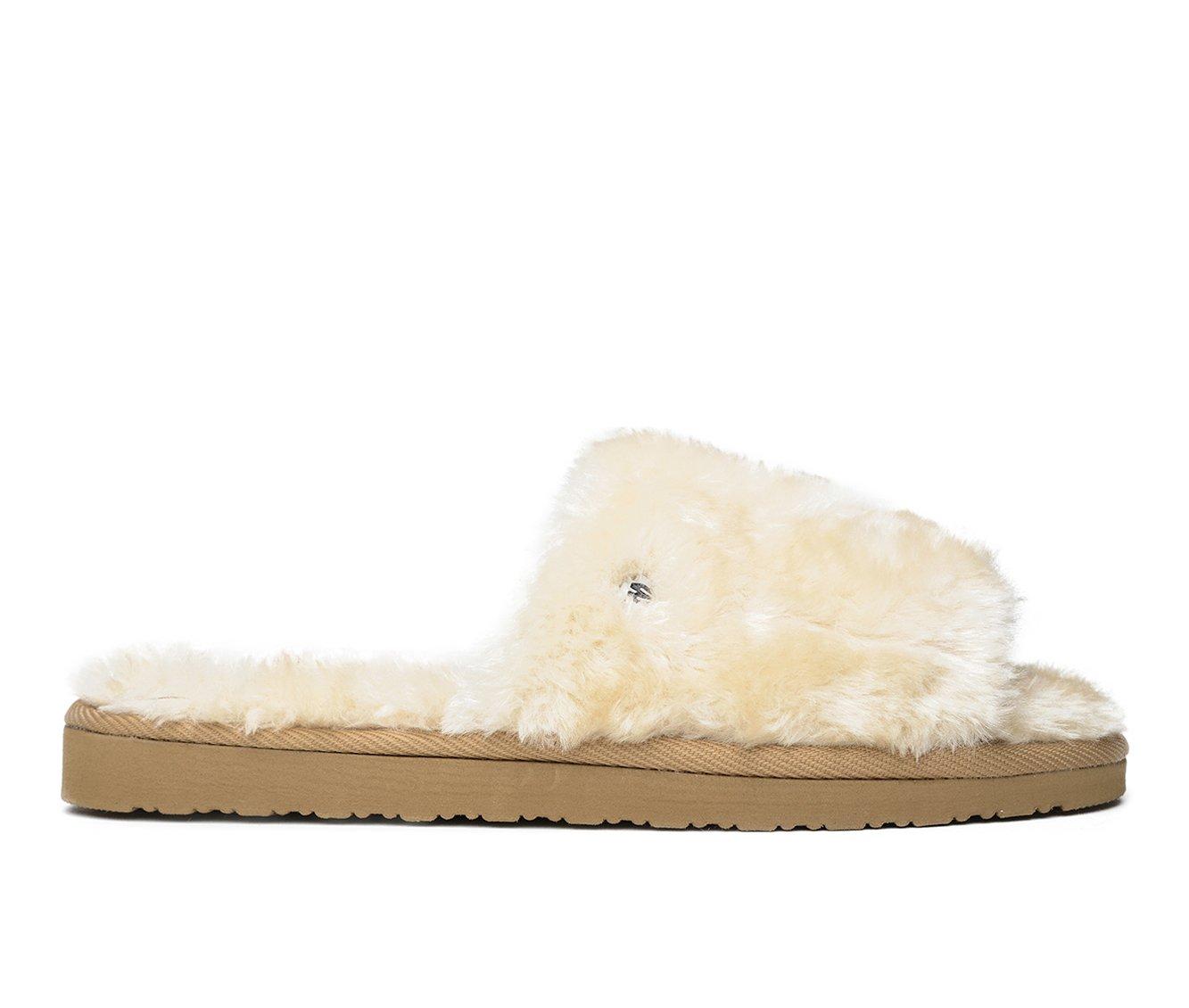 Minnetonka Women's Lolo Faux Fur Slide Slipper