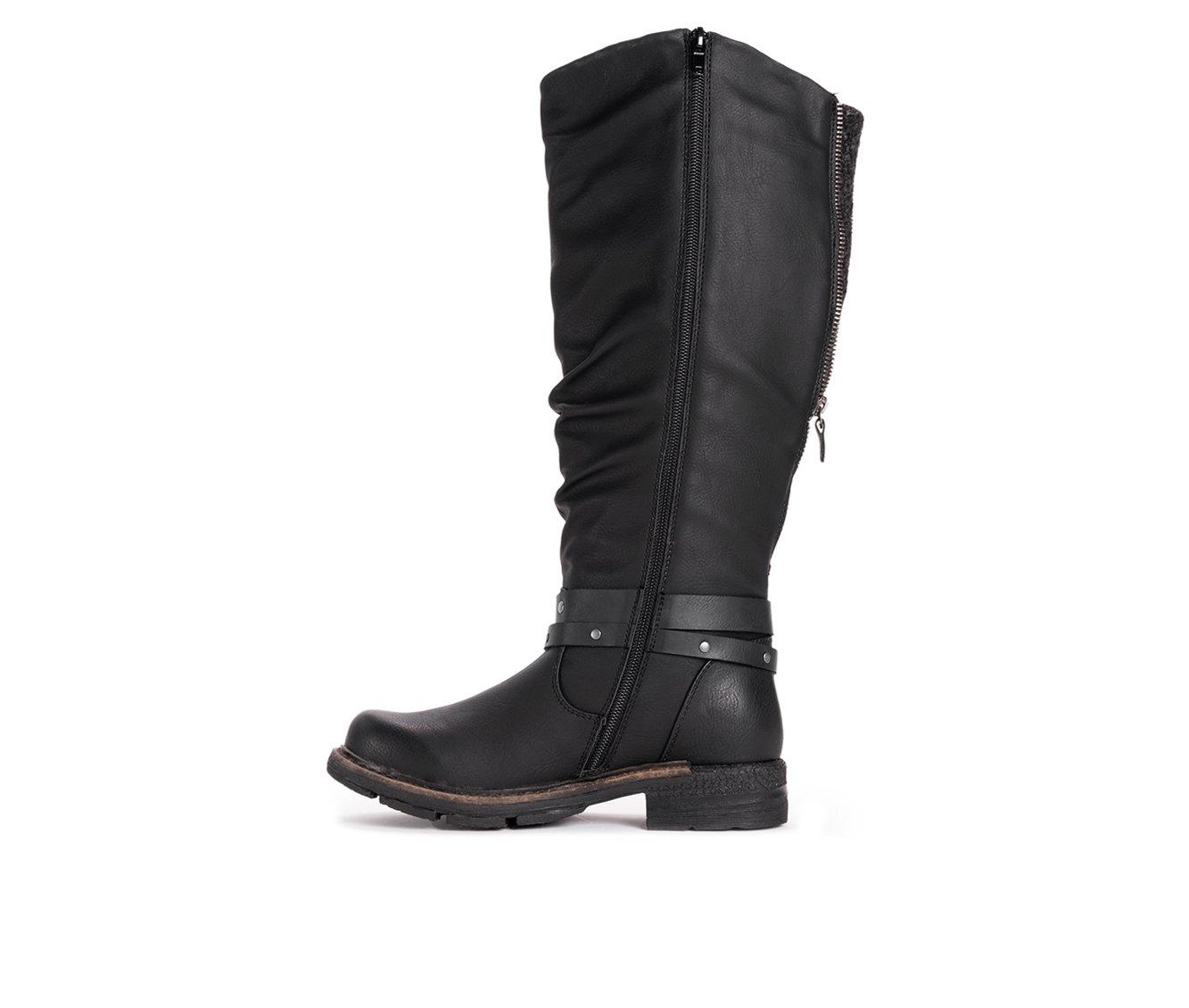 Knee high logger on sale boots