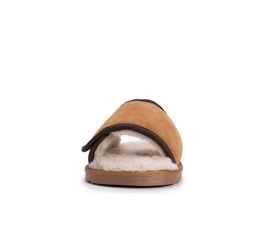 Leather Goods by MUK LUKS Topher Open Toe Slippers
