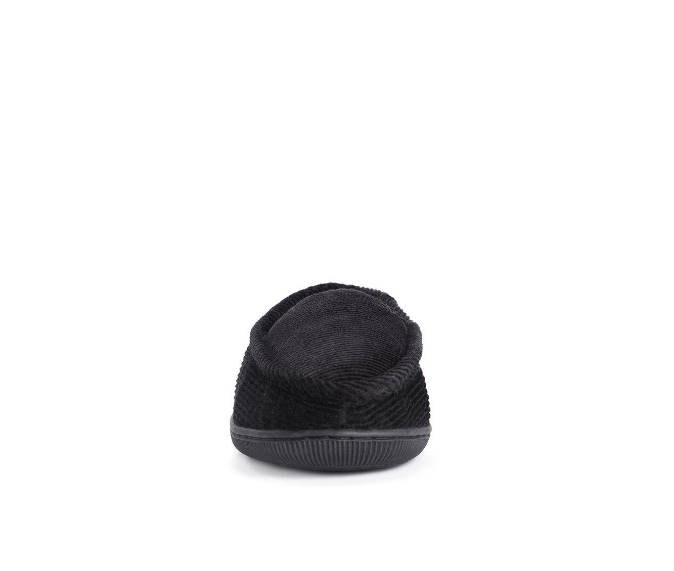 MUK LUKS Cordurory Moccasin with Flannel Lining Slippers