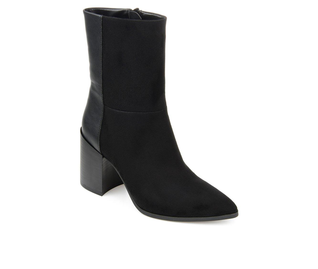 Women's Journee Collection Sharlie Block Heel Mid Calf Boots