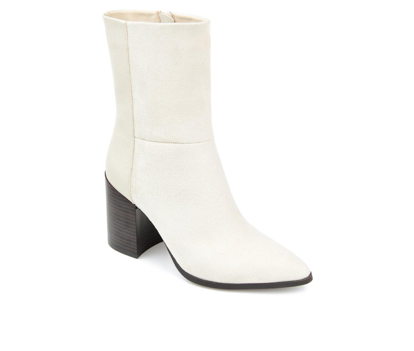 Women's Journee Collection Sharlie Block Heel Mid Calf Boots