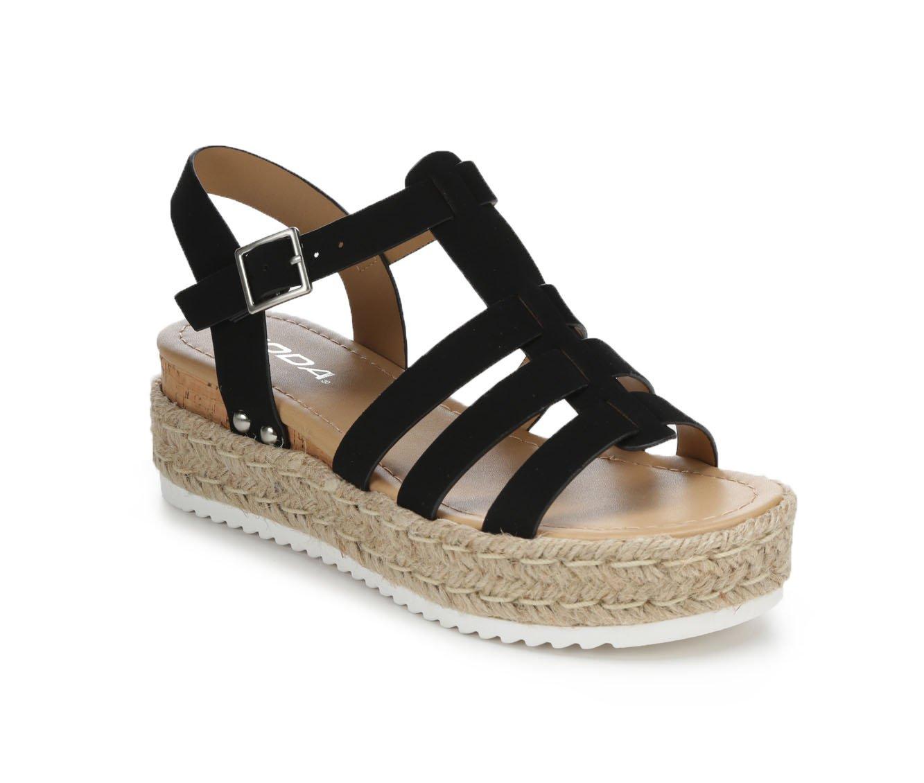 Soda outlet black wedges