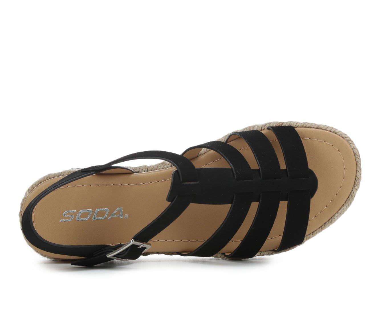 Soda wedge sandals hot sale