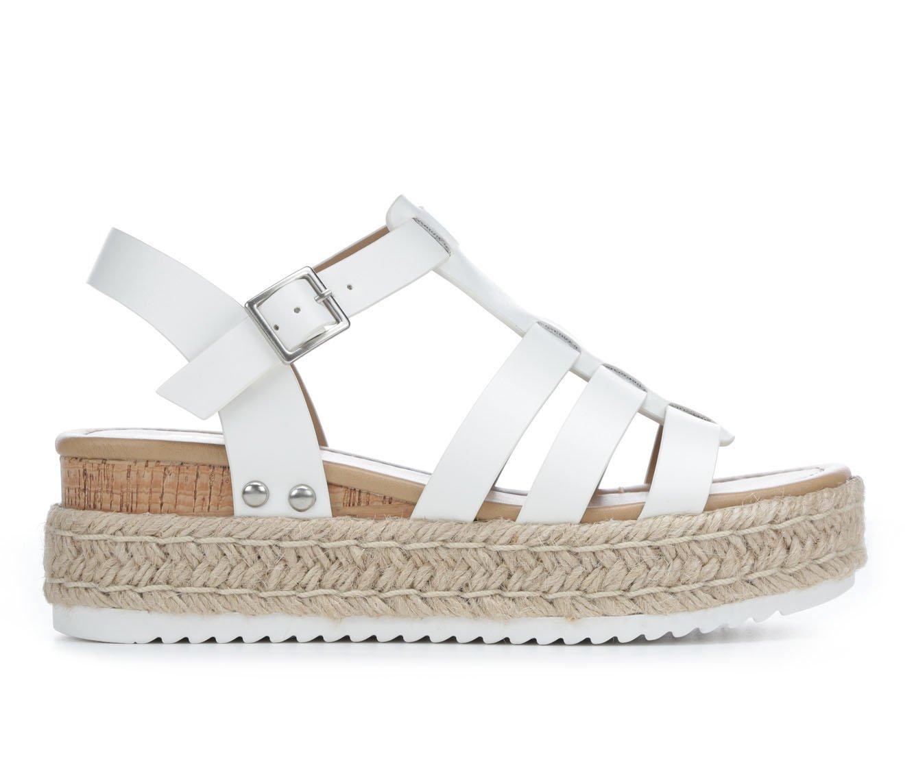 Women's Soda Trader Espadrille Wedge Sandals