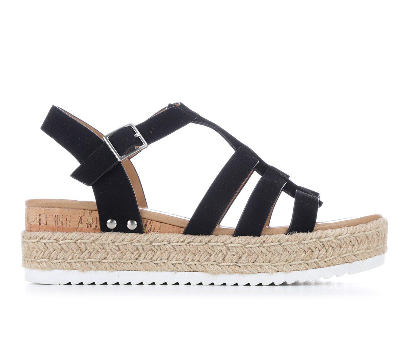 Women's Soda Trader Espadrille Wedge Sandals