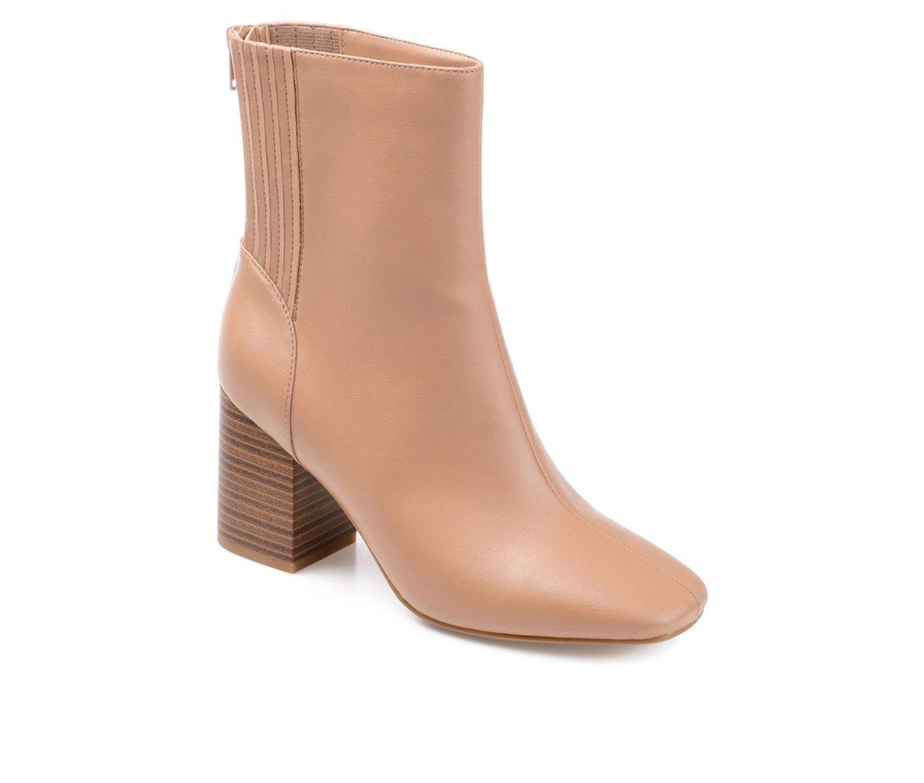 Women's Journee Collection Maize Booties