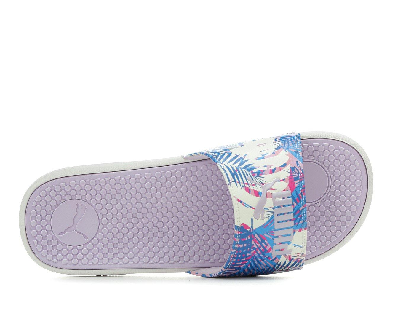 Puma Cool Cat Island Dreams Slide Women s Sandal White Size 9