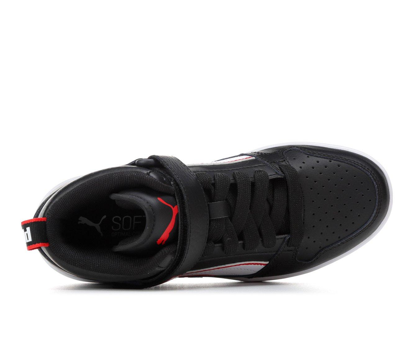 Boys' Puma Big Kid Rebound Strap Mid Sneakers