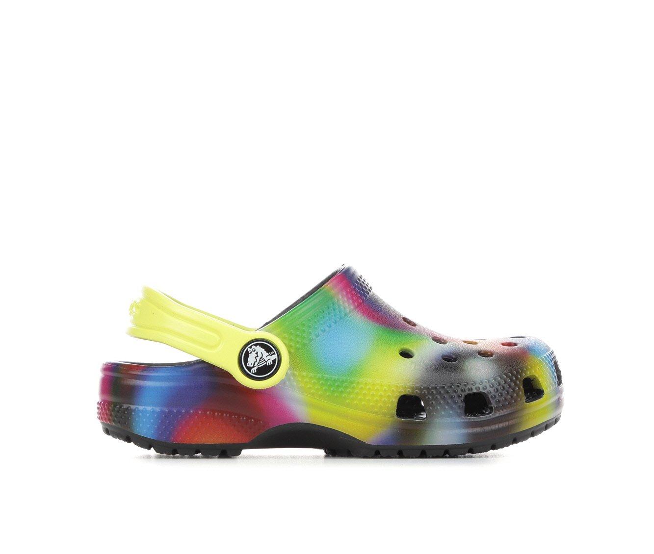 Tie dye crocs for clearance kids