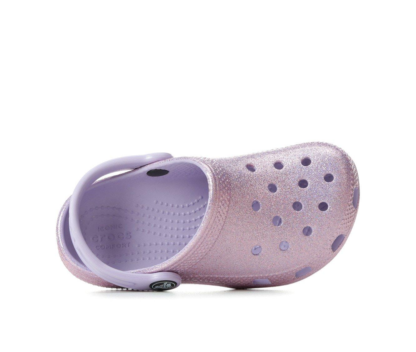 Girls' Crocs Toddler Classic Glitter 2 Clogs