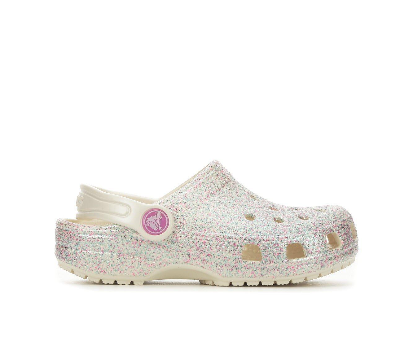 Girls' Crocs Toddler Classic Glitter 2 Clogs