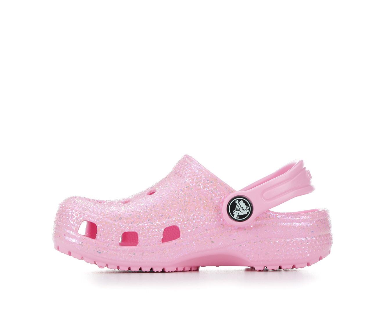 Girls' Crocs Toddler Classic Glitter 2 Clogs | Shoe Carnival