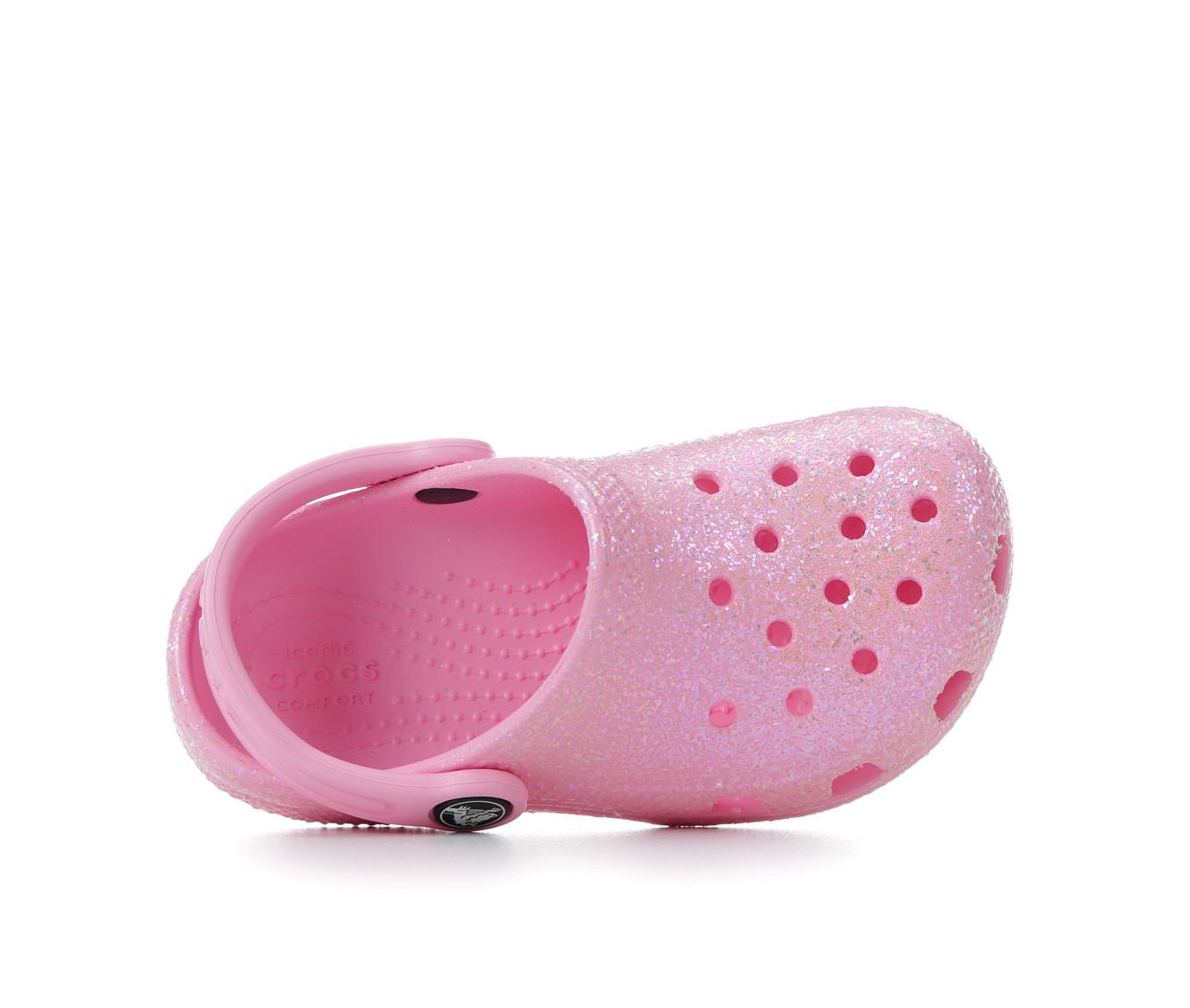 Girls' Crocs Toddler Classic Glitter 2 Clogs