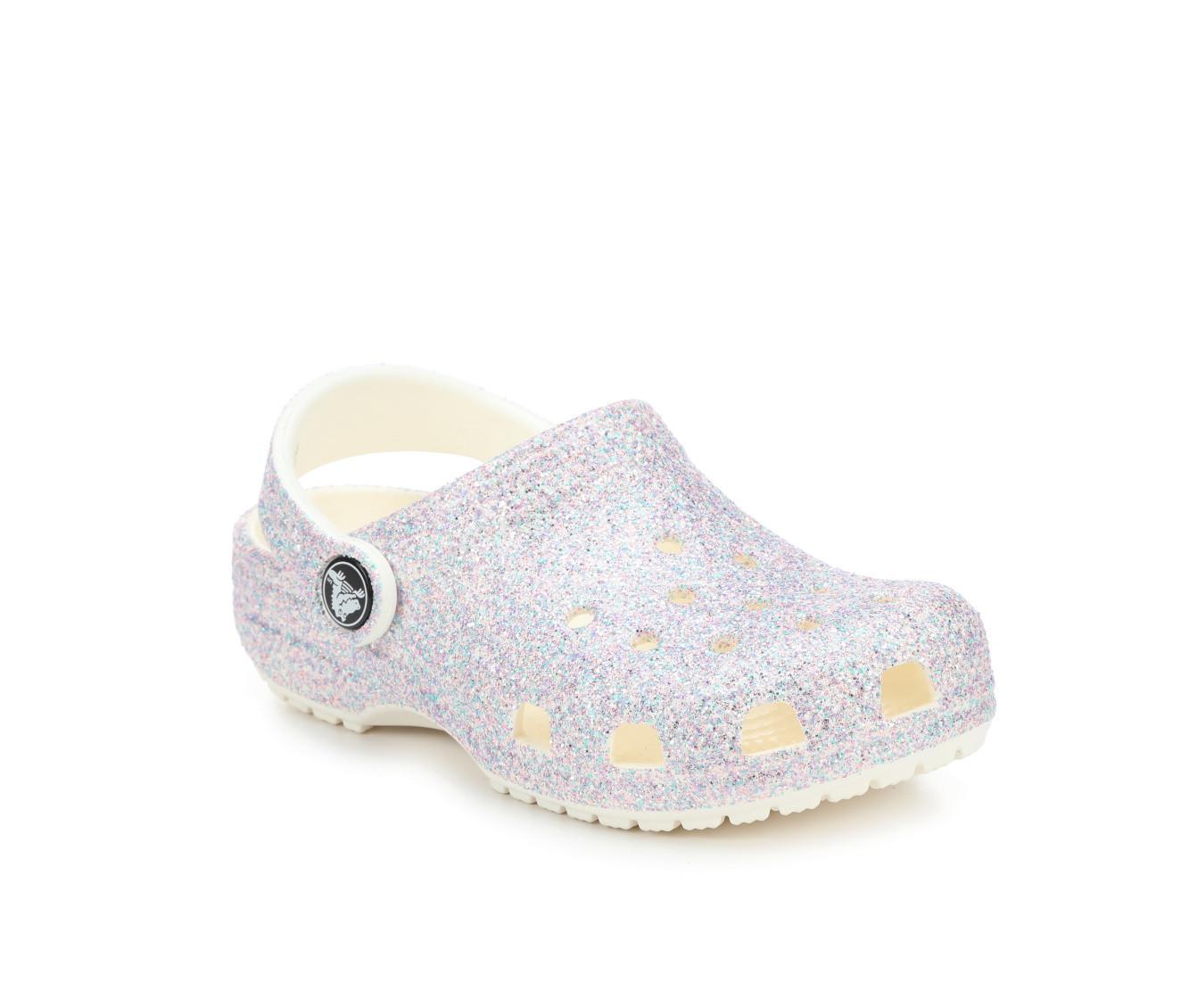 Girls' Crocs Toddler Classic Glitter 2 Clogs