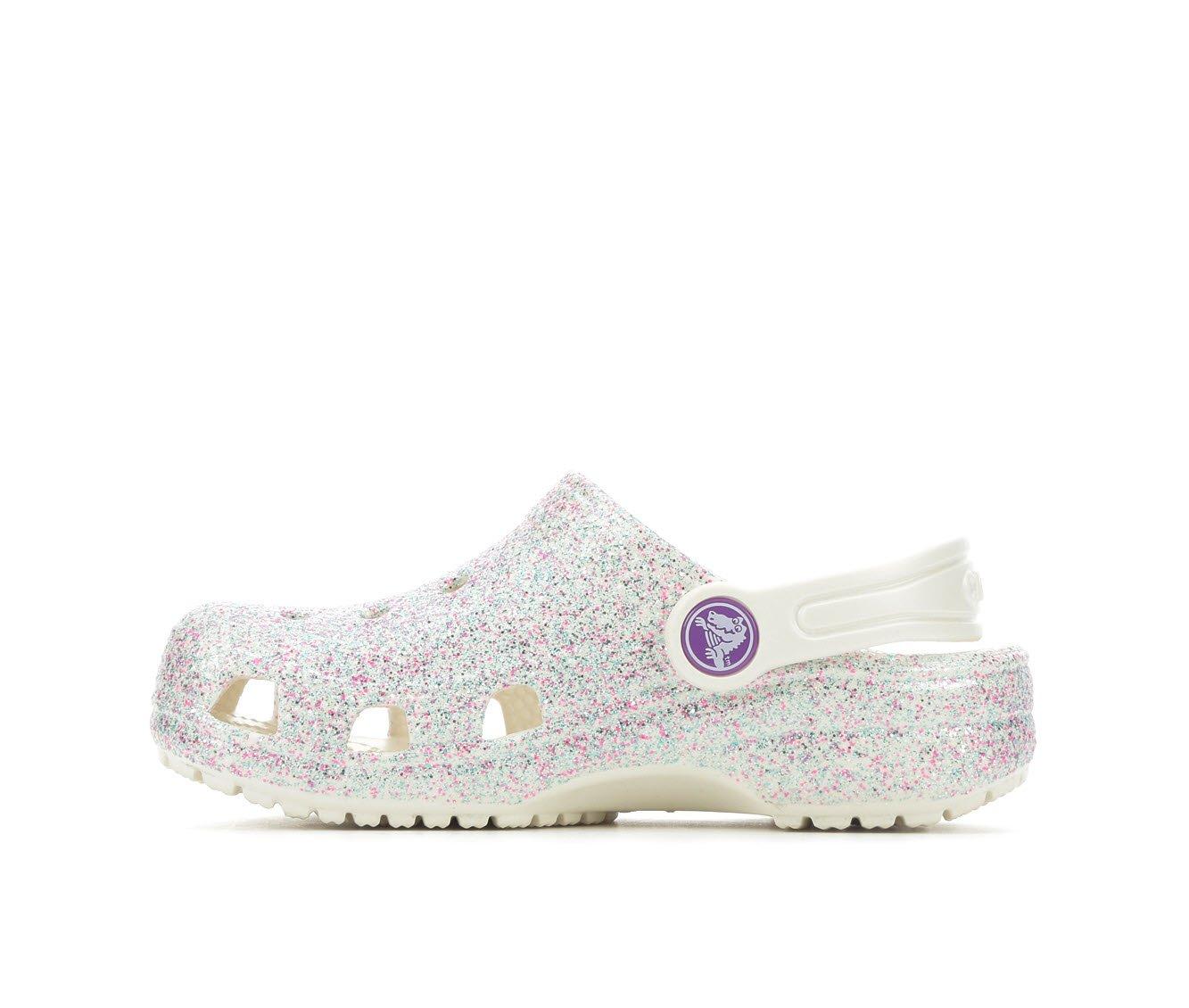 Girls' Crocs Little Kid & Big Kid Classic Glitter 2 Clogs