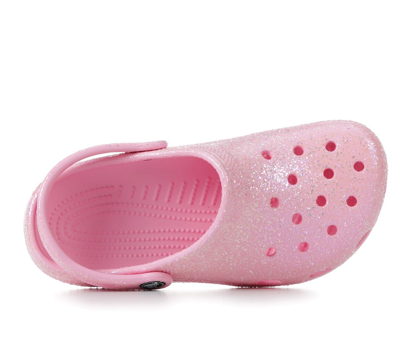 Girls' Crocs Little Kid & Big Kid Classic Glitter 2 Clogs