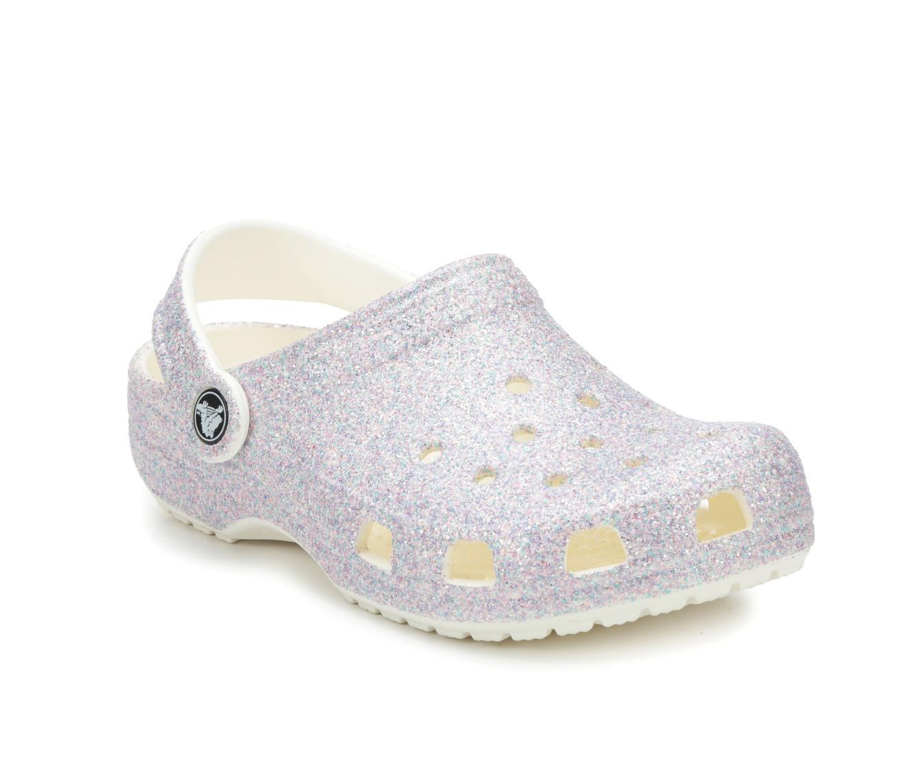 Girls' Crocs Little Kid & Big Kid Classic Glitter 2 Clogs