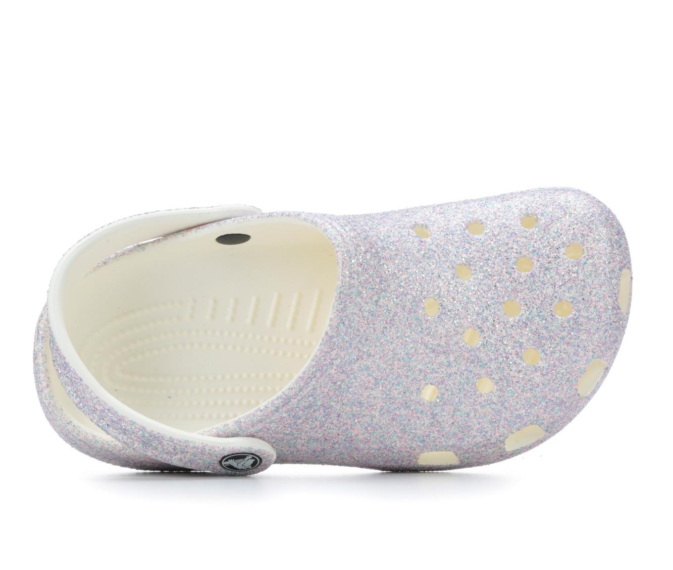 Girls' Crocs Little Kid & Big Kid Classic Glitter 2 Clogs