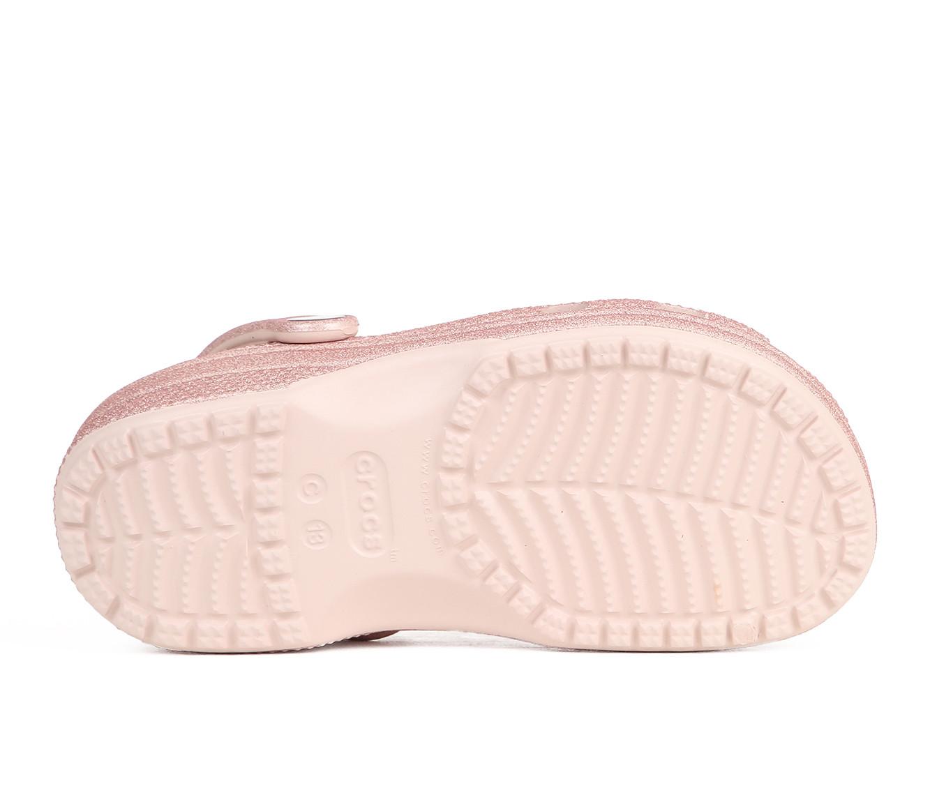 Girls' Crocs Little Kid & Big Kid Classic Glitter 2 Clogs