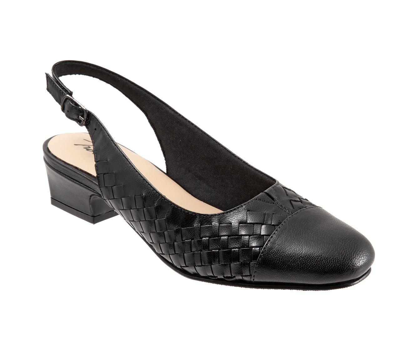 Women's Trotters Dea Woven Slingback Pumps