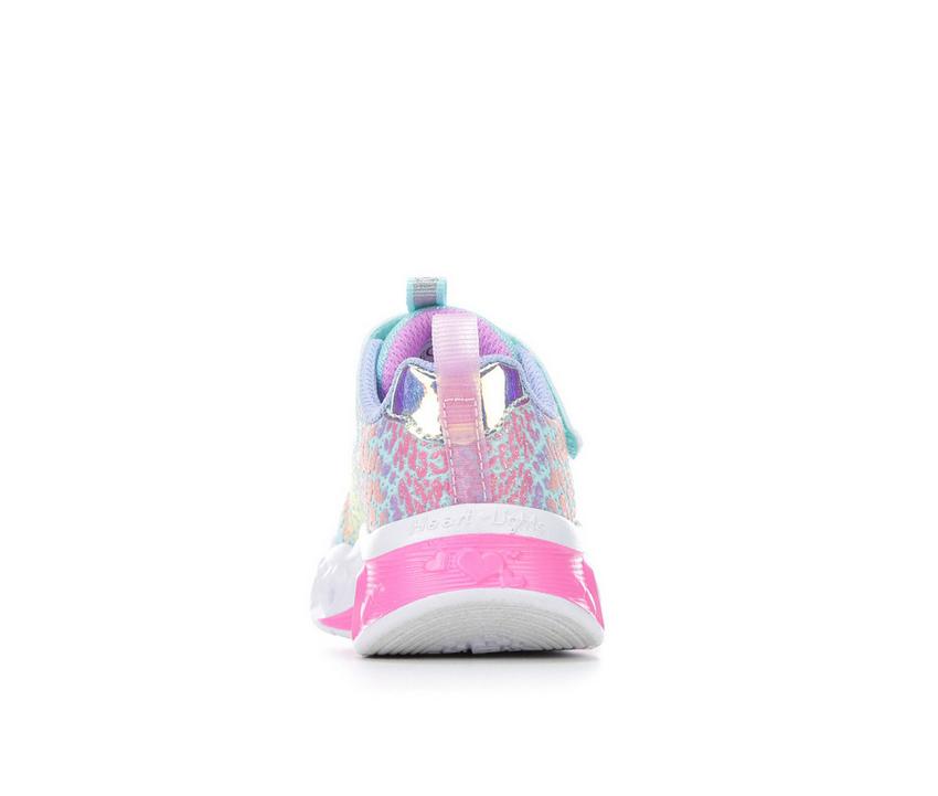 Girls' Skechers Toddler Flutter Heart Lights Loves Light-Up Sneakers