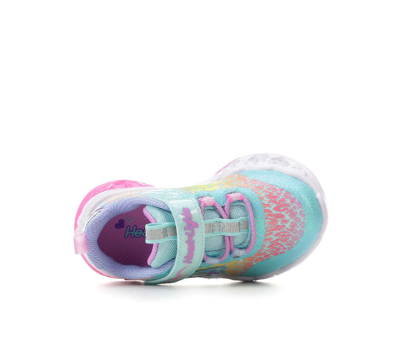 Girls' Skechers Toddler Flutter Heart Lights Loves Light-Up Sneakers