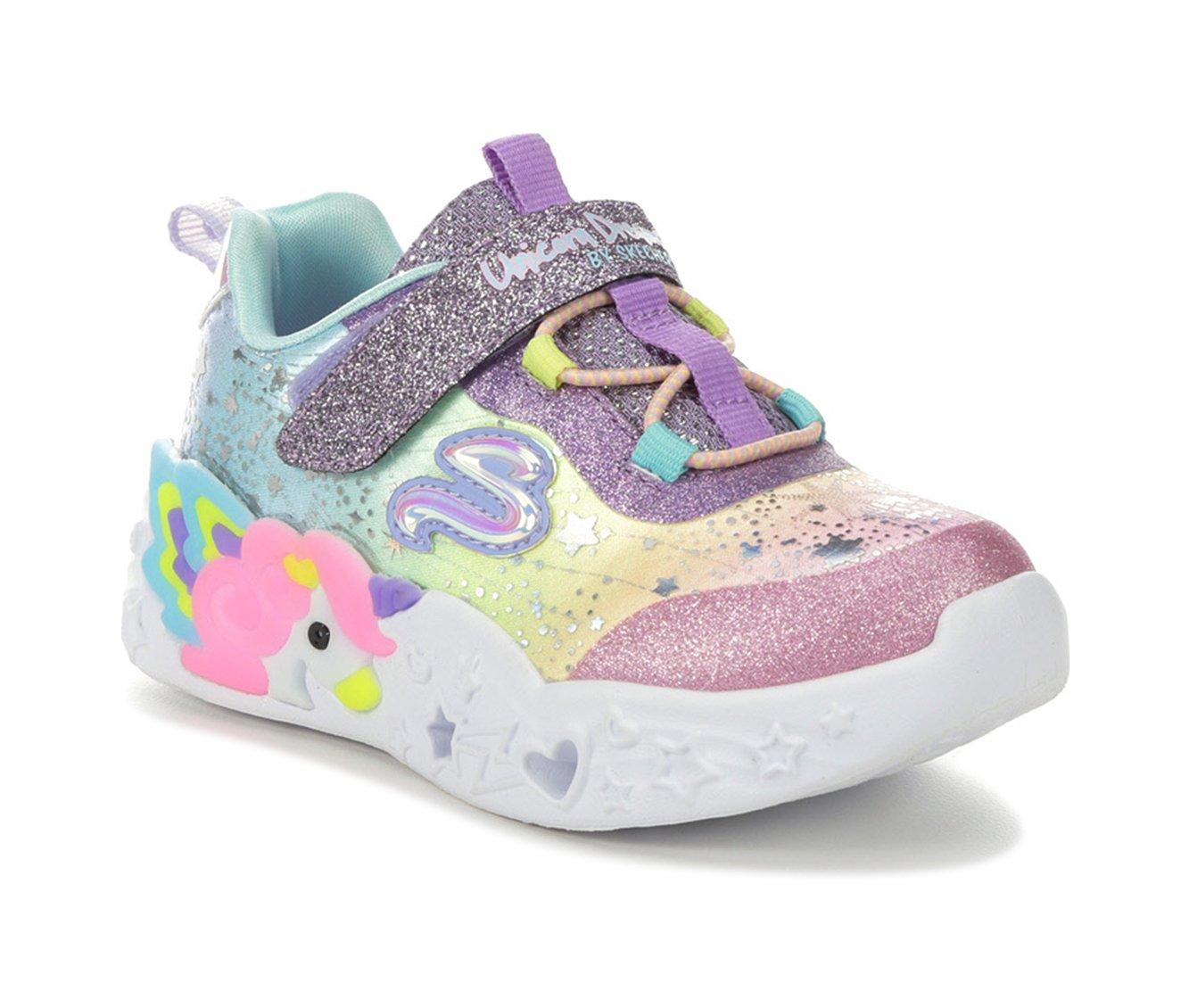 Girls' Skechers Toddler Unicorn Charmer Twilight Light-Up Shoes