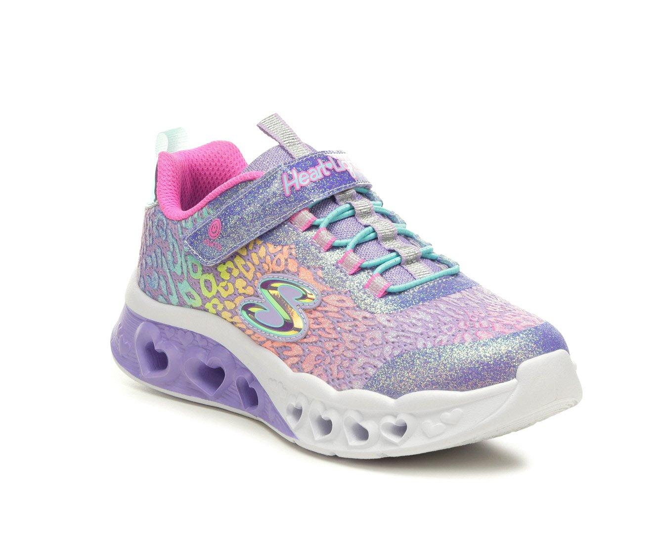 Girls' Skechers Little Kid & Big Kid Flutter Heart Lights Loves Light-Up Sneakers