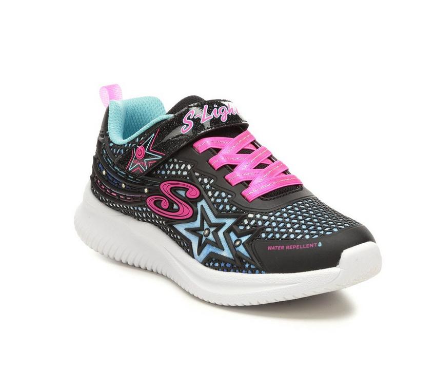 Girls' Skechers Little Kid & Big Kid Jumpsters Wishful Star Light-Up Sneakers