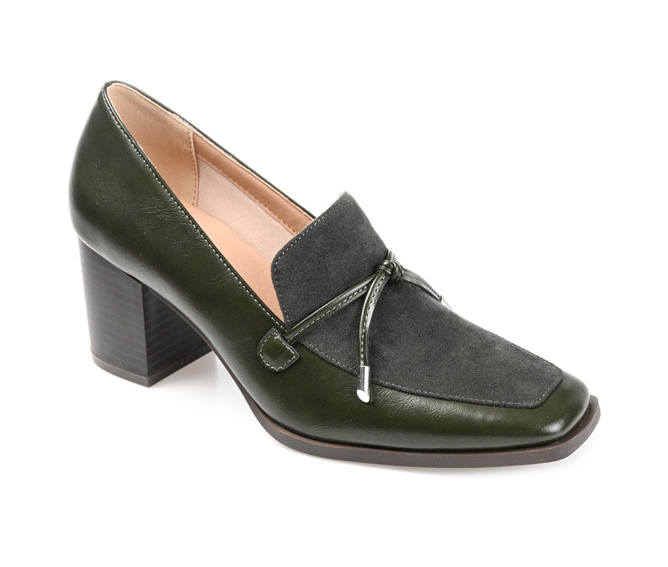 Women's Journee Collection Crawford Heeled Loafers