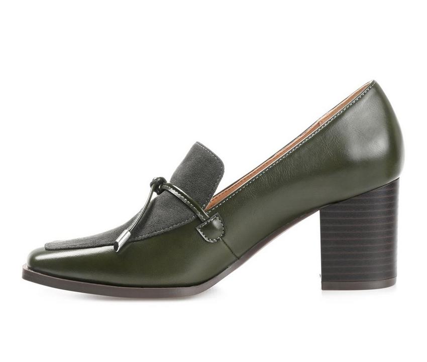 Women's Journee Collection Crawford Heeled Loafers