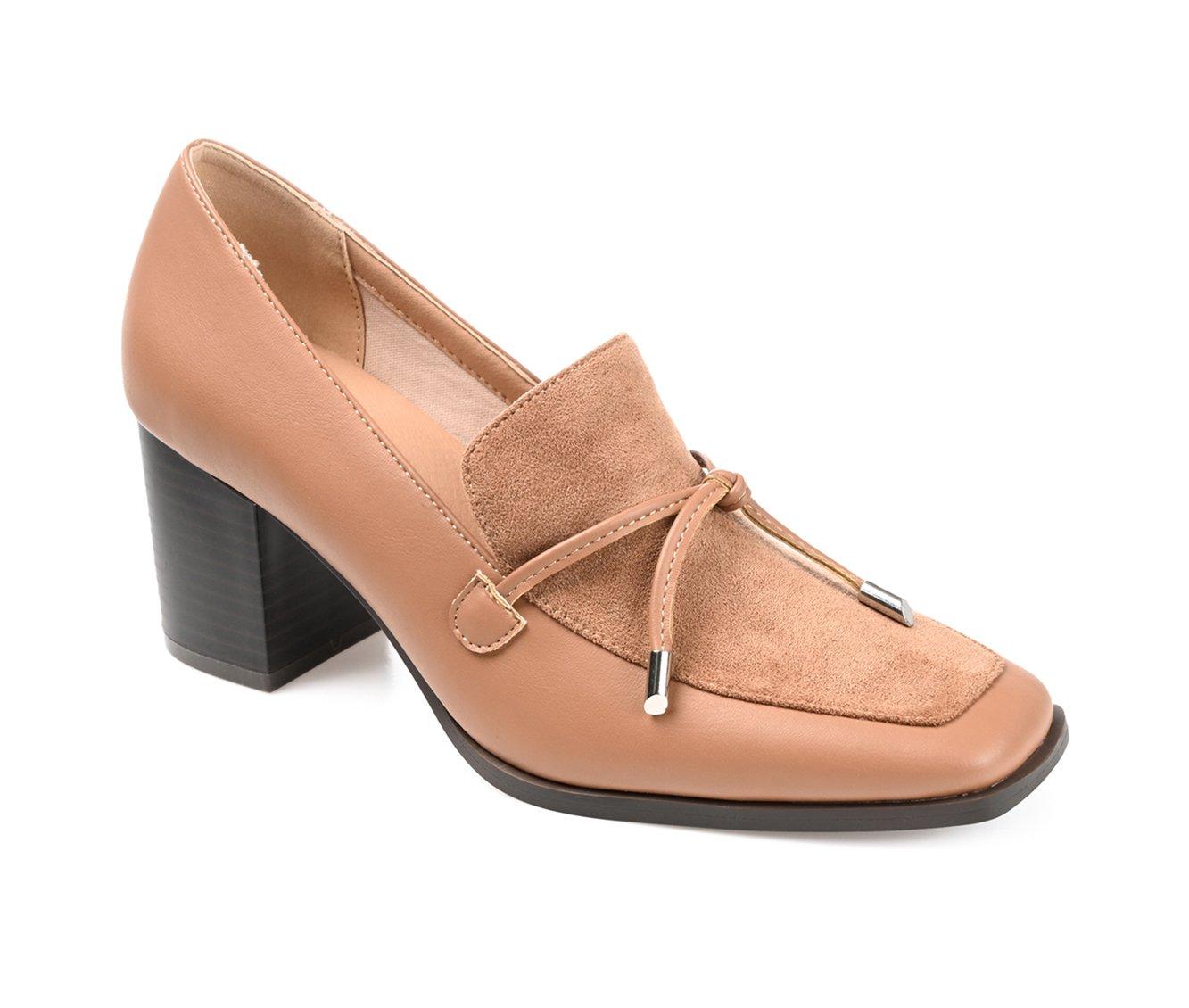 Women's Journee Collection Crawford Heeled Loafers