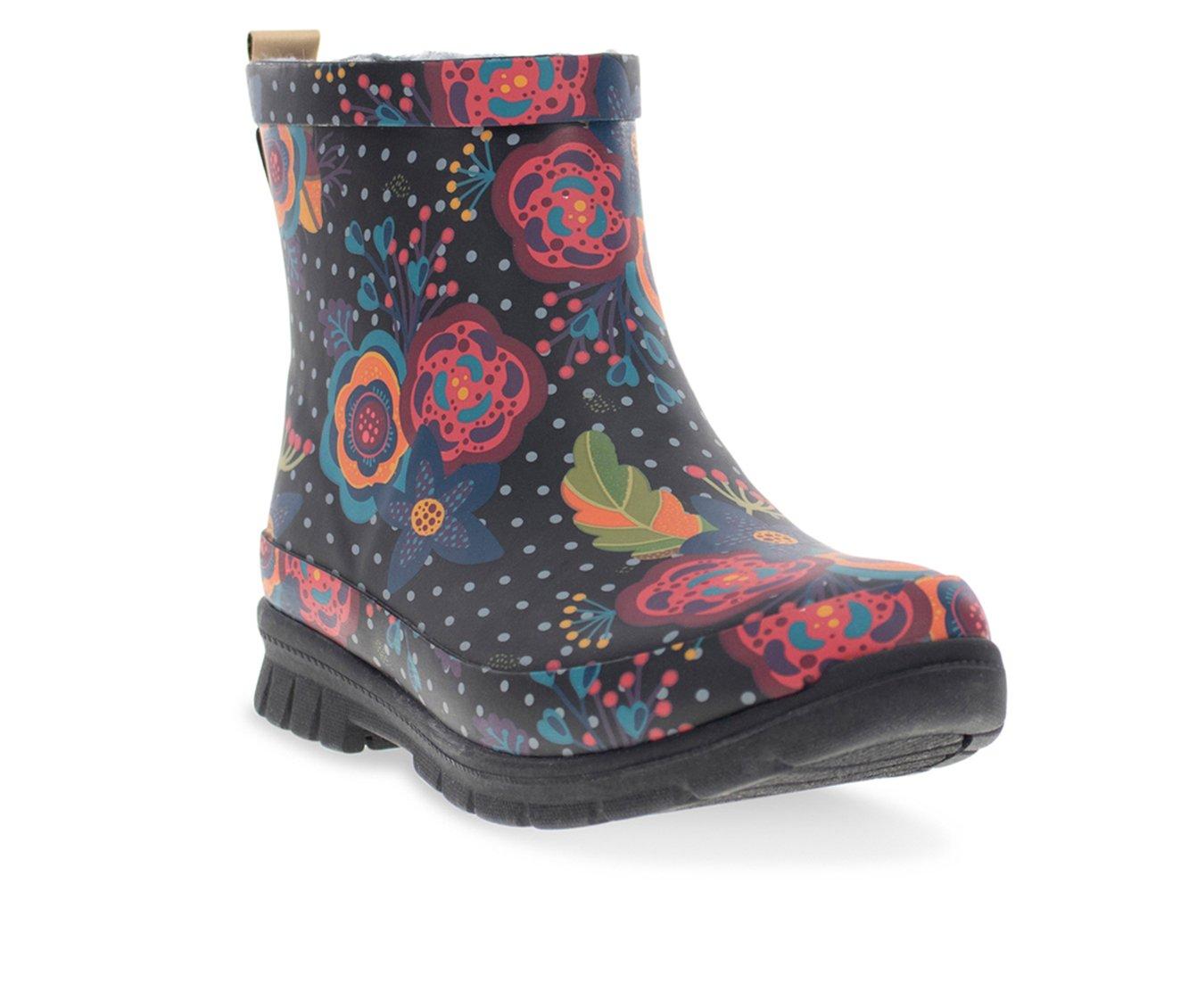 Women's Western Chief Boho Bloom Shorty Rain Boots