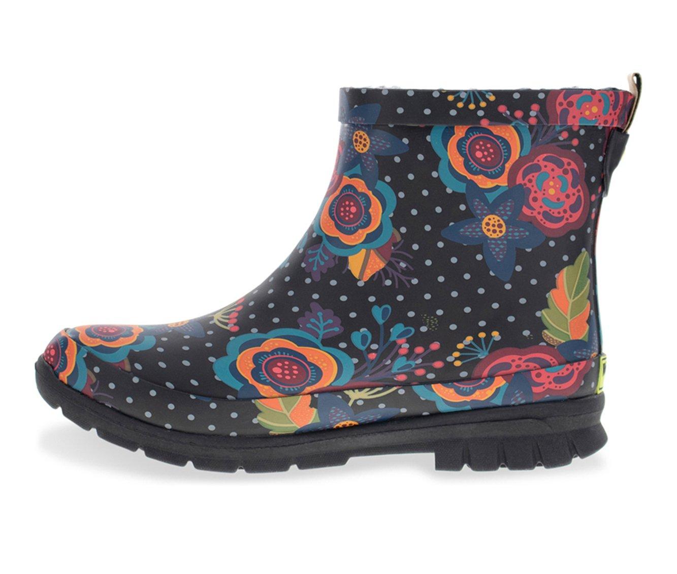 Women's Western Chief Boho Bloom Shorty Rain Boots