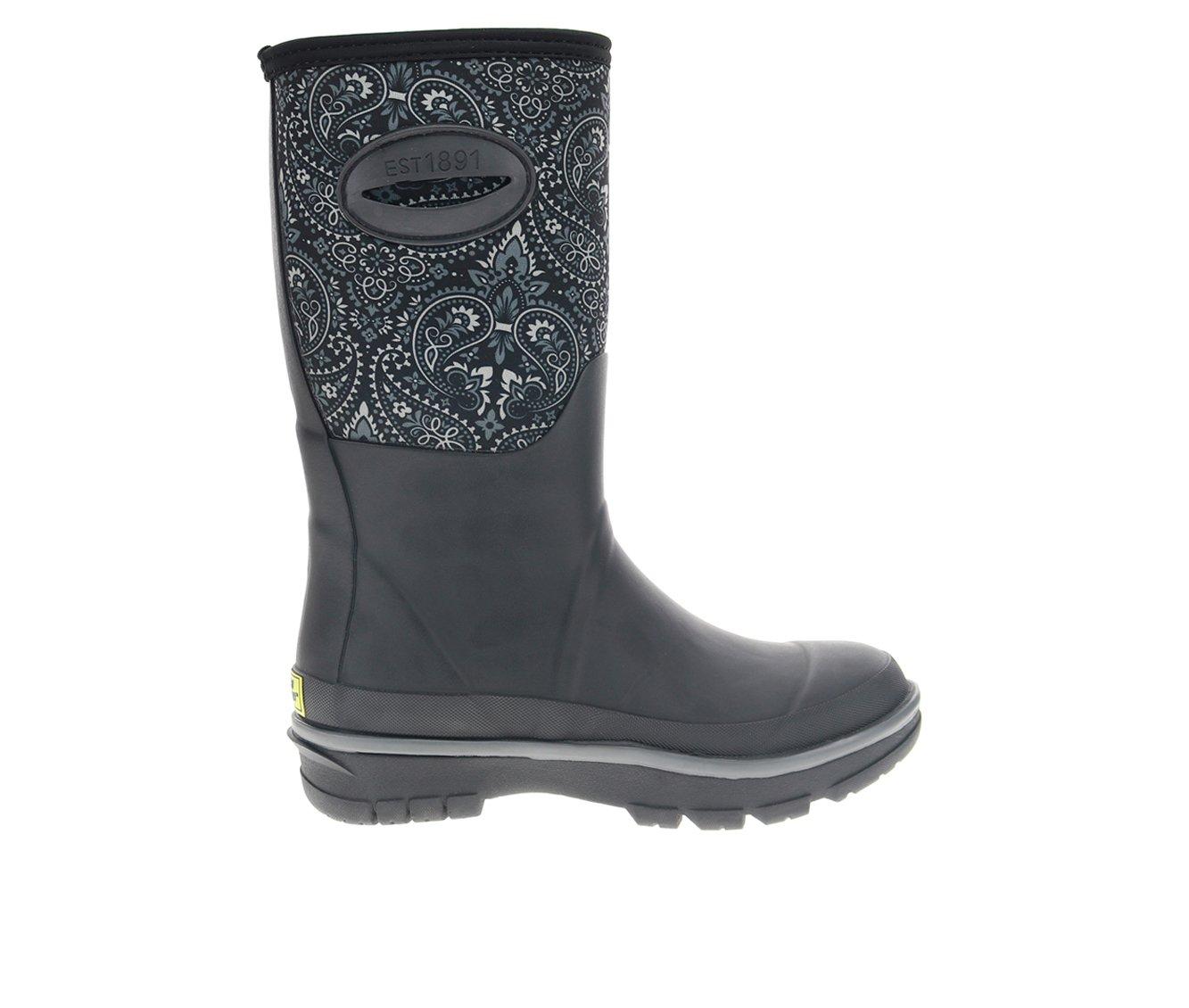 Women's Western Chief Bandana Neoprene Mid Rain Boots