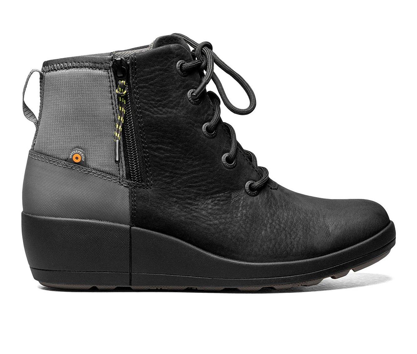 Women's Bogs Footwear Vista Rugged Lace-Up Rain Booties