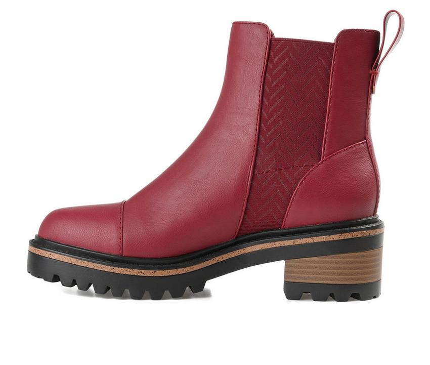 Women's Journee Collection Mirette Lugged Chelsea Boots
