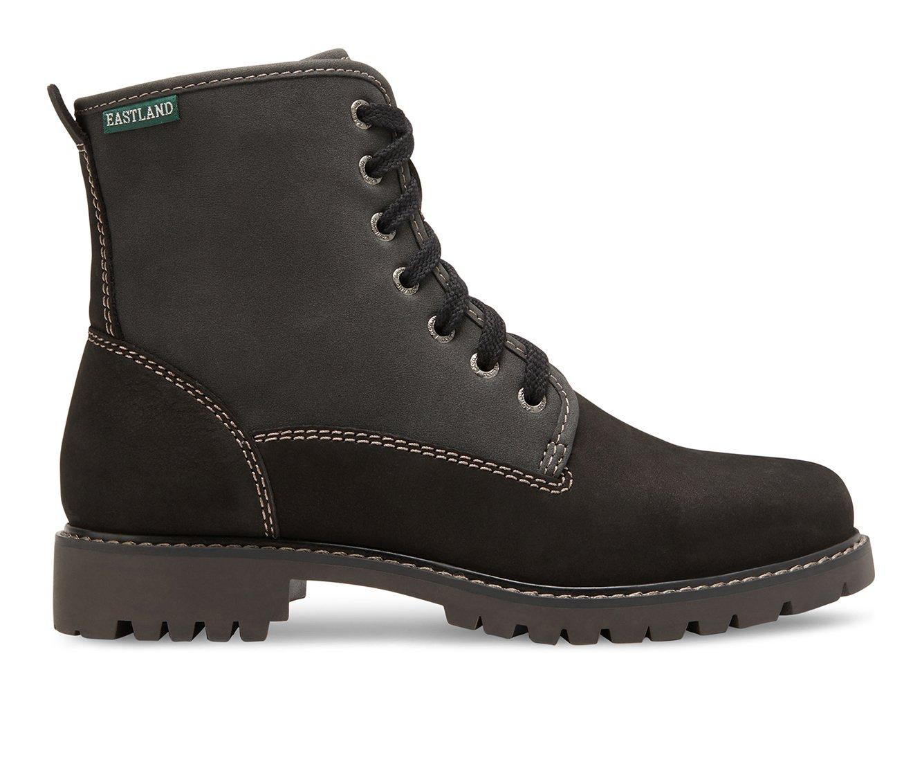 Women's Eastland Indiana Plain Toe Lace-Up Boots