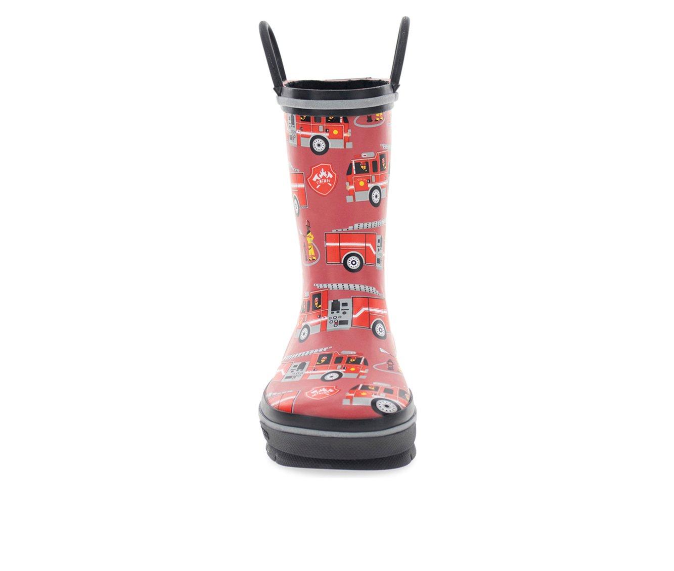 Boys' Western Chief Toddler Fire Truck Rescue Rain Boots