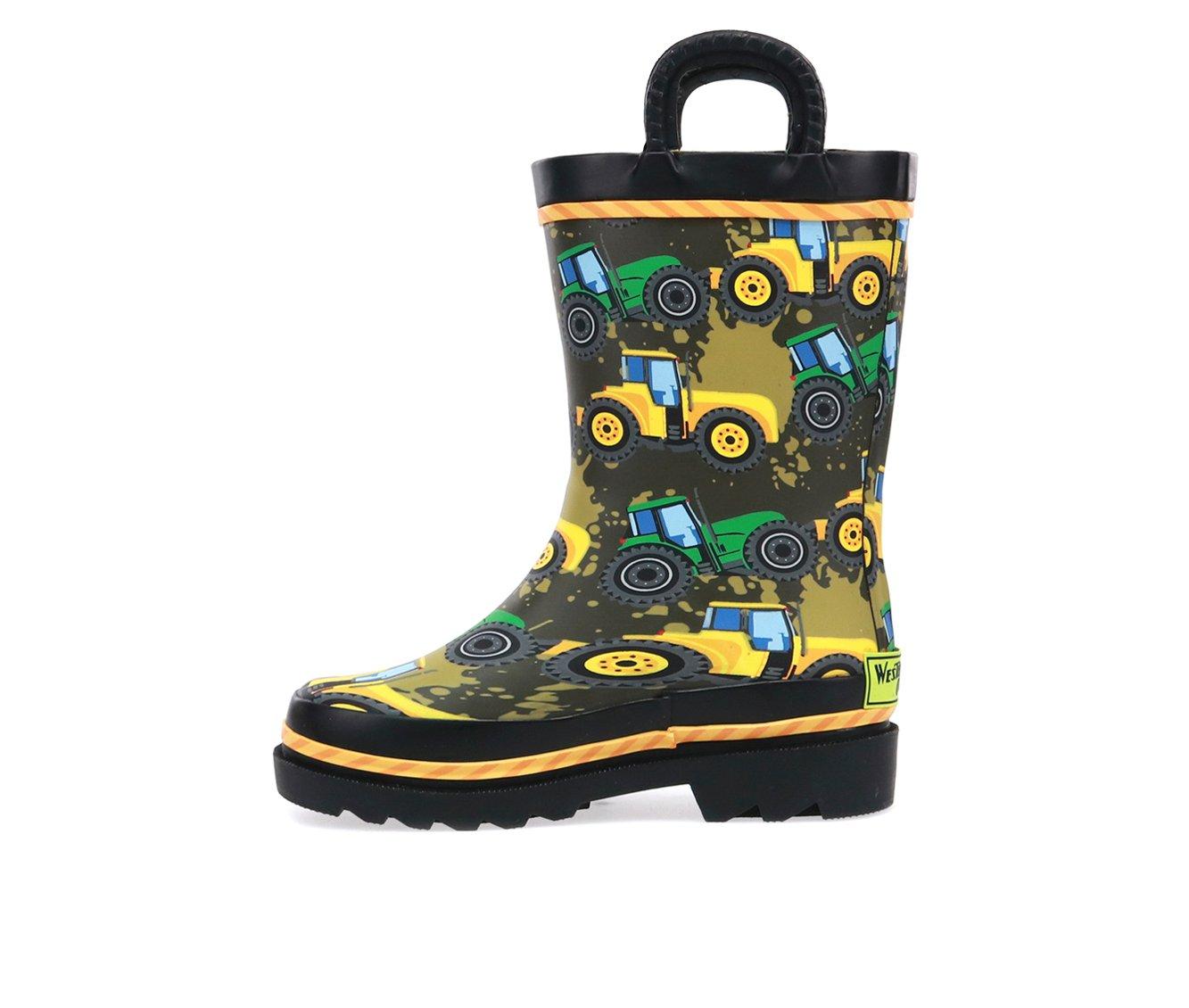 Boys' Western Chief Toddler Tractor Tough Rain Boots