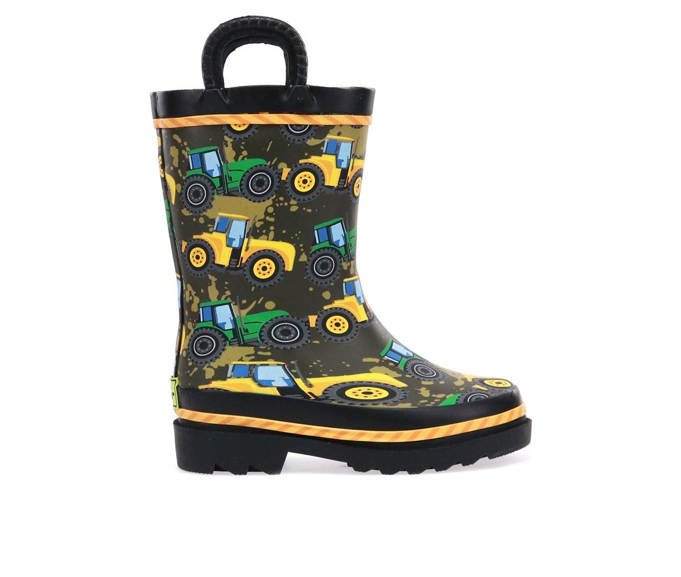 Boys' Western Chief Little Kid & Big Kid Tractor Tough Rain Boots