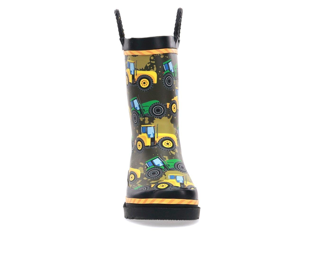 Boys' Western Chief Little Kid & Big Kid Tractor Tough Rain Boots