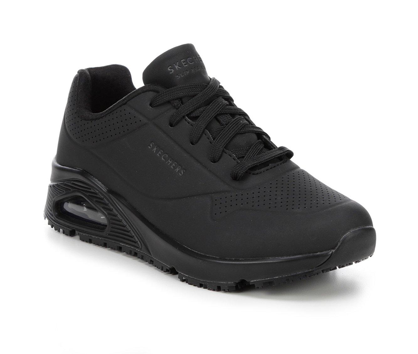 Slip resistant shoes skechers women's online