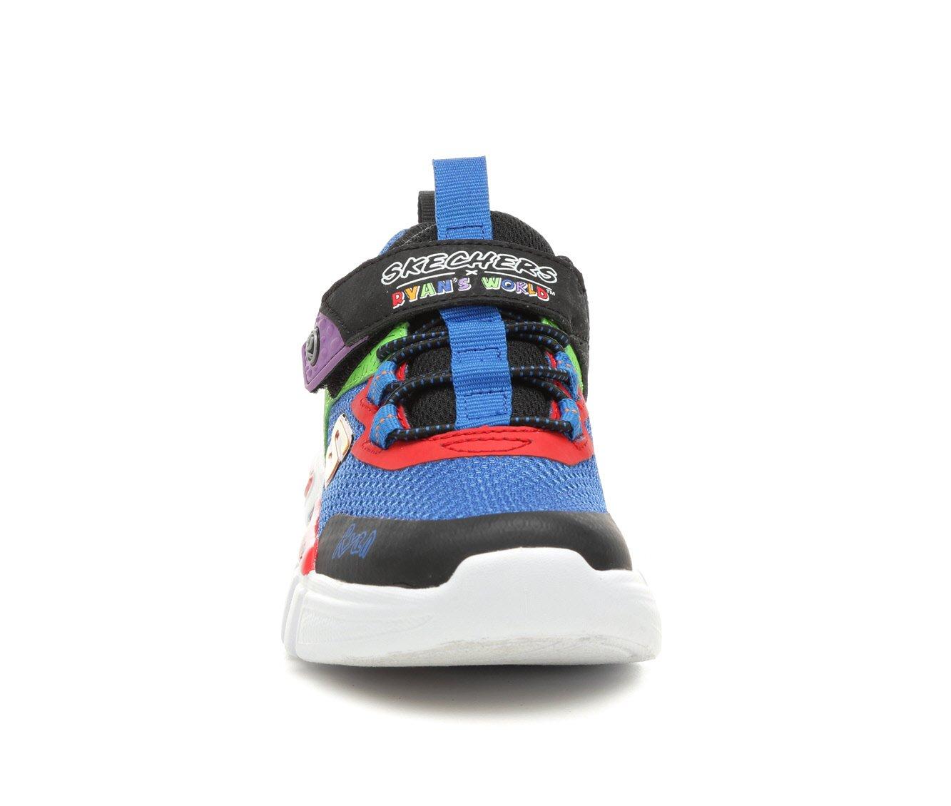 Boys' Skechers Little Kid & Big Kid Ryan's World Flex Glow Light-Up Sneakers