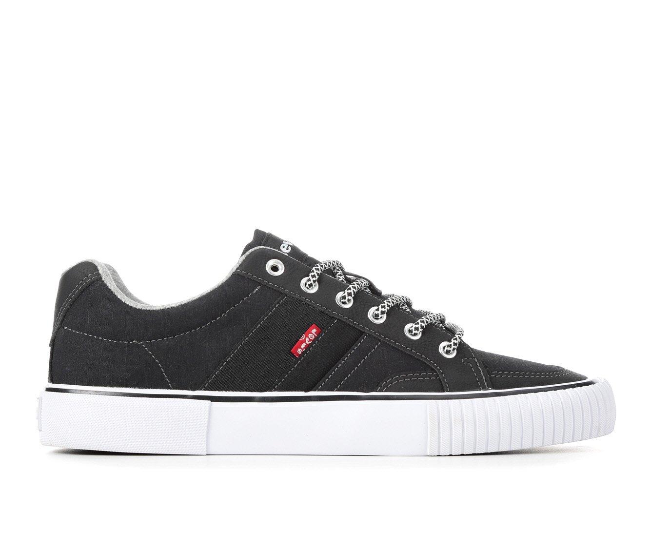 Mens Levi's Turner Chambray Casual Shoe - Black