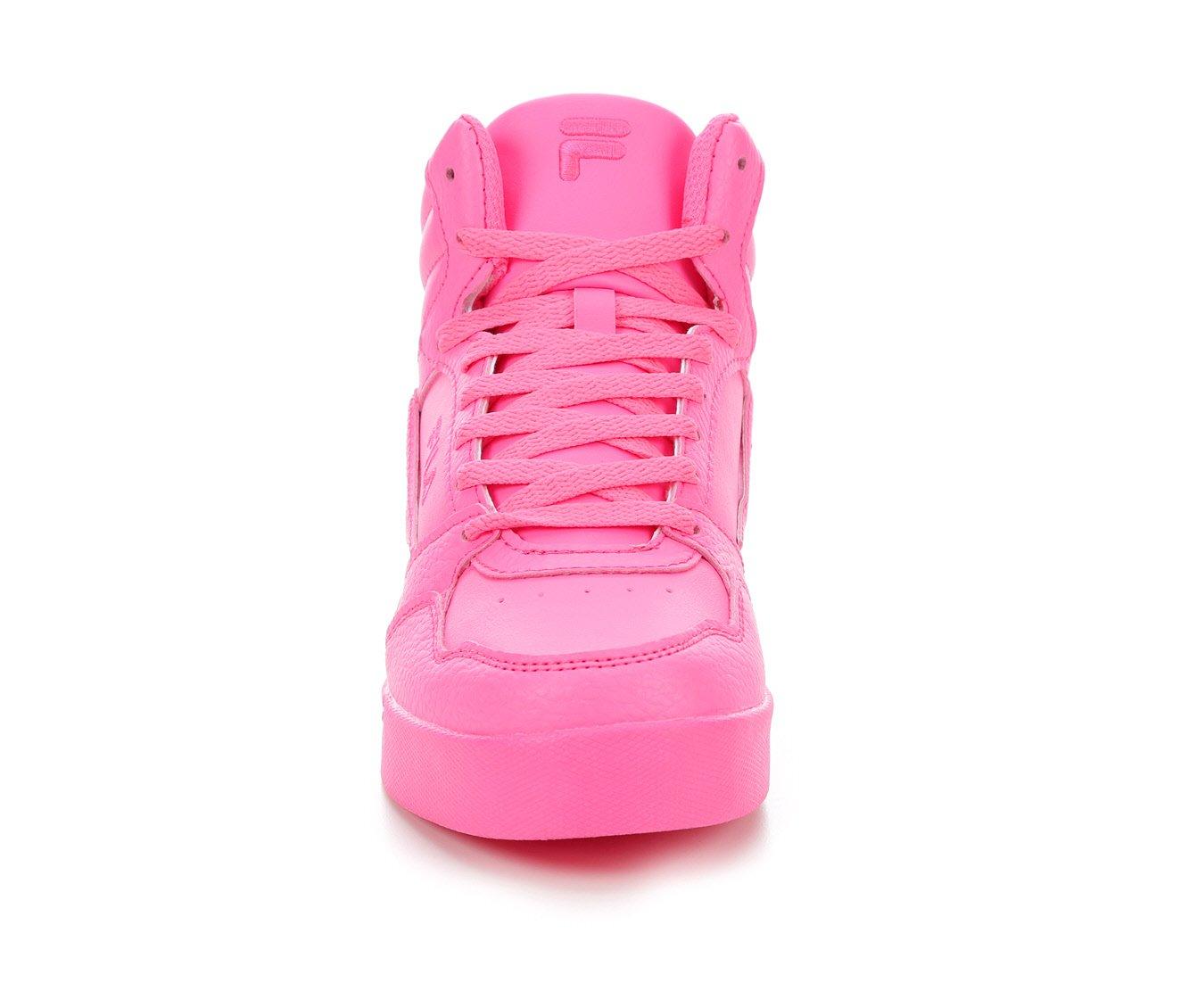 Womens neon outlet high top sneakers