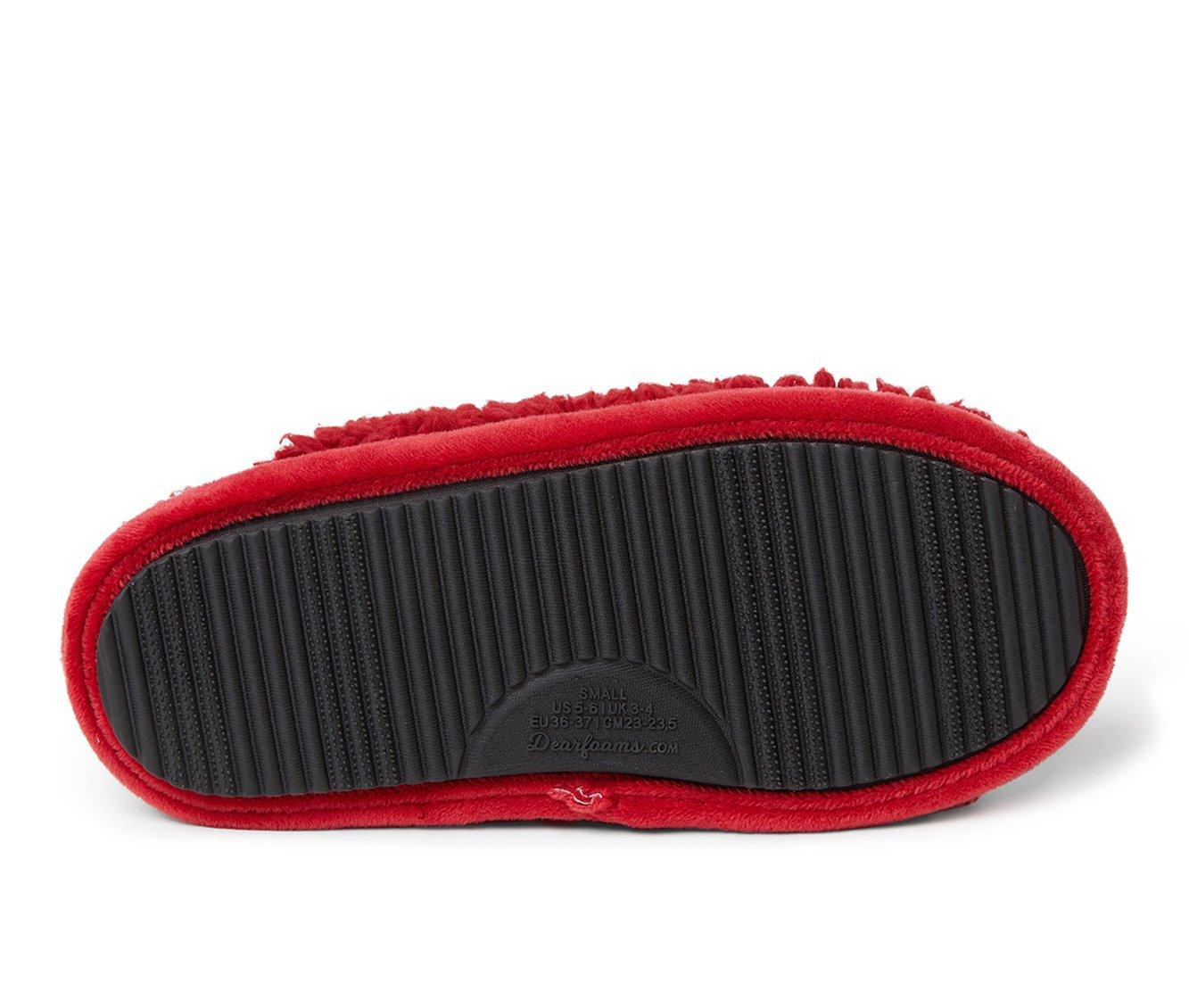 Dearfoams Shay Holiday Scuff Slippers
