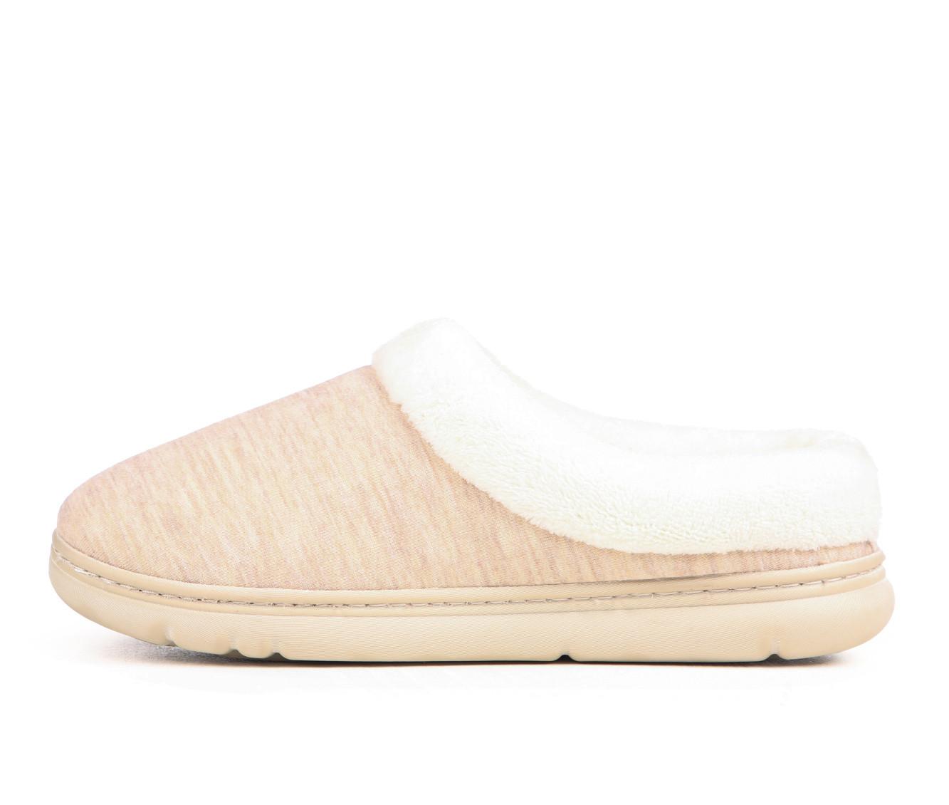 Dearfoams Olive Sweatshirt Clog Slippers